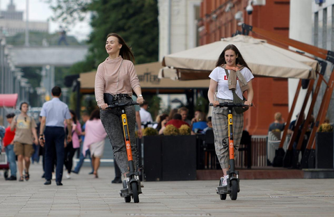 The Russian market continues to grow, with electric scooter sales increasing by 43% year-on-year.