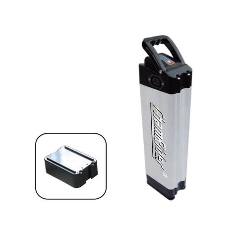 ChamRider SSE-016 SILVER FISH(TOP DISCHARGER II ) 18650 250W 350W 500W 1000W High Adaptability E-Bike Battery 36V 48V 52V 13S5P Silverfish Battery Bafang