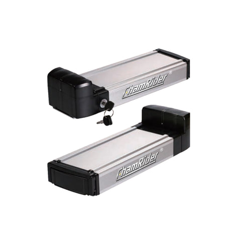 500W 1000W ChamRider 13S4P 10S5P Rear Rack Battery SSE-006 TIANLONG III High Vibration Resistance E-bike Battery BYD lithium battery cells