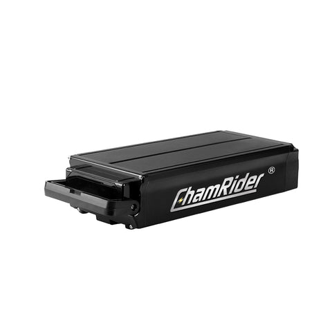 ChamRider Tail Light Design Rear Rack Battery 36V 48V 52V 16AH - 42AH 18650 21700 1000W 1500W 2000W 3000W CHENYANG II E-Bike Battery MPF Drive