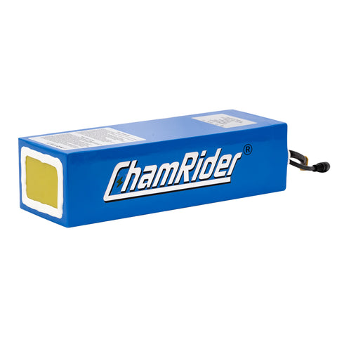 Chamrider 36V 48V PVC Ebike  25A 30A 40A BMS Lithium Battery Pack 18650 21700 Rectangular Battery For Electric Bike Scooter Bafang