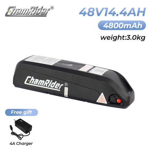 Electric High Performance E-bike Battery Pack Bicycle Hailong1 Battery 21700 18650 cell 36V 48V 15AH 20AH 25A 30A BMS Long Service Life 500w 1000w 2000W Cost-effective Samsung ChamRider