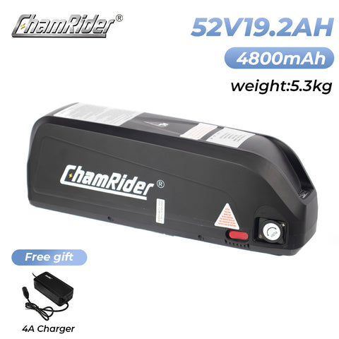 ChamRider High-Cost-Effective Ebike Battery 48V20AH 48V25AH Hailong Max BMS APP GPS Max to 1500W 21700 Cell 13S5P