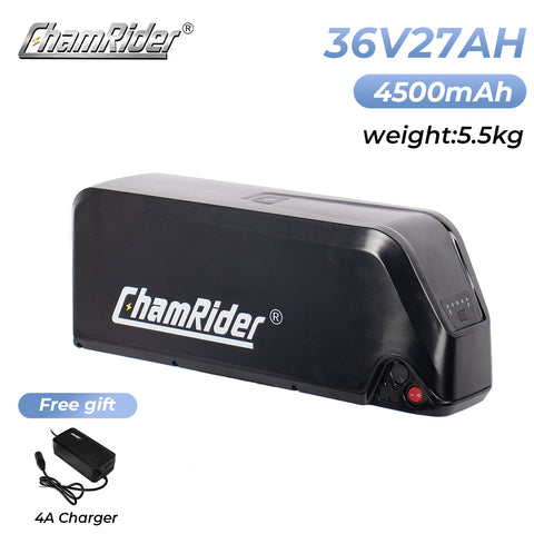 ChamRider Hailong C E-bike Battery — Integrated Design Controller-Compatible Base With Large Capacity 27AH/22.5AH/18AH And 30A/40A/50A BMS, Stable Output, Safe to Use for Battery for EU Delivery Riders & Modifiers