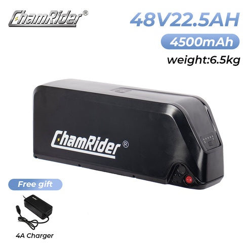 ChamRider Hailong C E-bike Battery — Integrated Design Controller-Compatible Base With Large Capacity 27AH/22.5AH/18AH And 30A/40A/50A BMS, Stable Output, Safe to Use for Battery for EU Delivery Riders & Modifiers