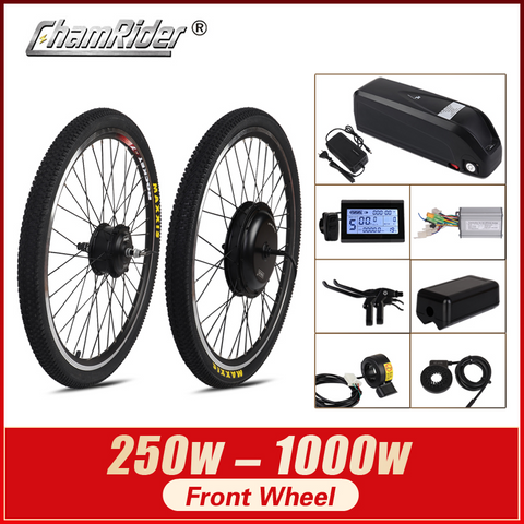 Electric bike Motor KIt 1000W Front Wheel hub motor 500W ebike conversion kit 350W electric bike kit MXUS 48V20AH