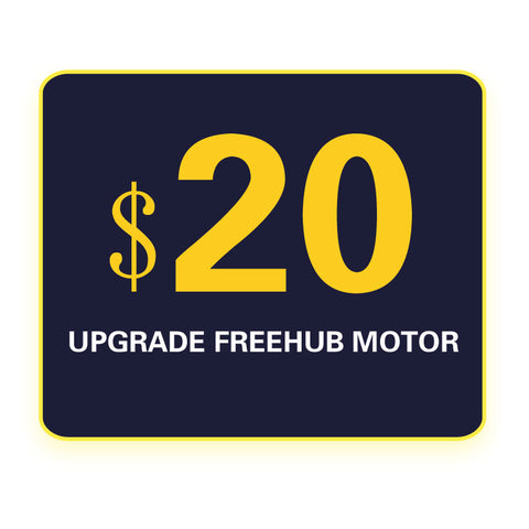 upgrade freehub motor OR upgrade LCD8 Dedicated link